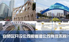 在國(guó)內(nèi)的自貿(mào)區(qū)開設(shè)公司和注冊(cè)香港公司有何不同？